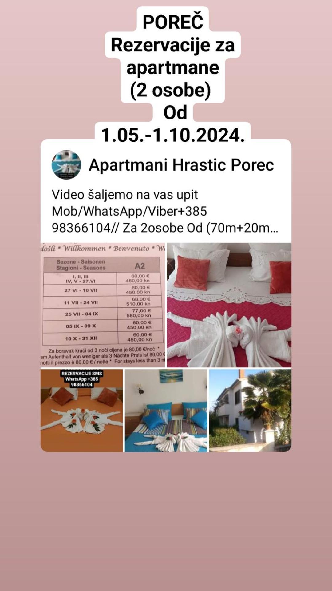 Hrastic * Poreč